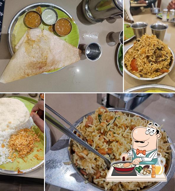 Fried rice at Shri Gowri Krishnaa