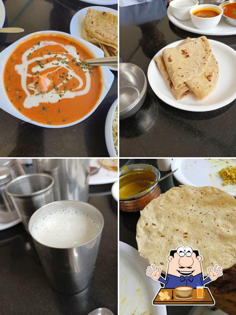 Food at Tavish restaurant