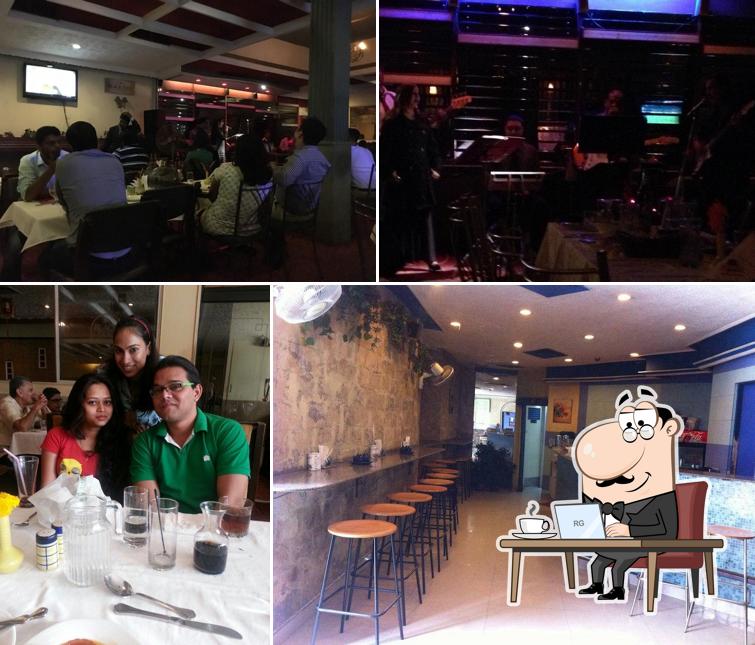 The interior of Big Bite