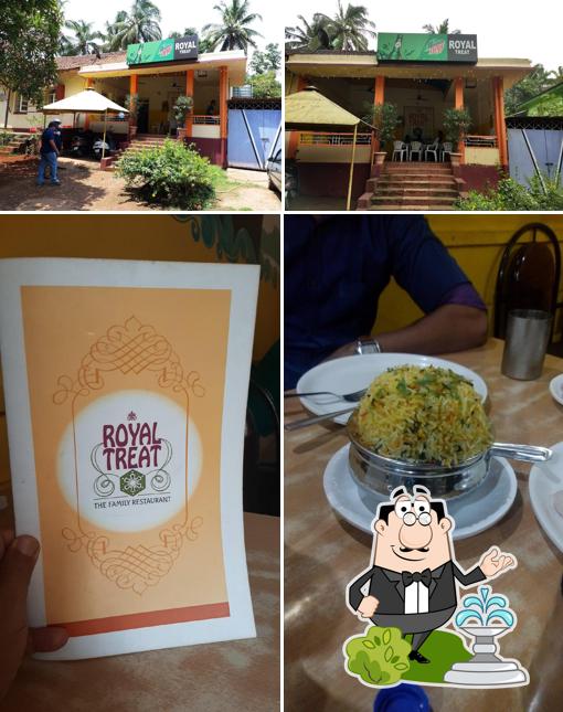 Enjoy the view outside Royal Treat