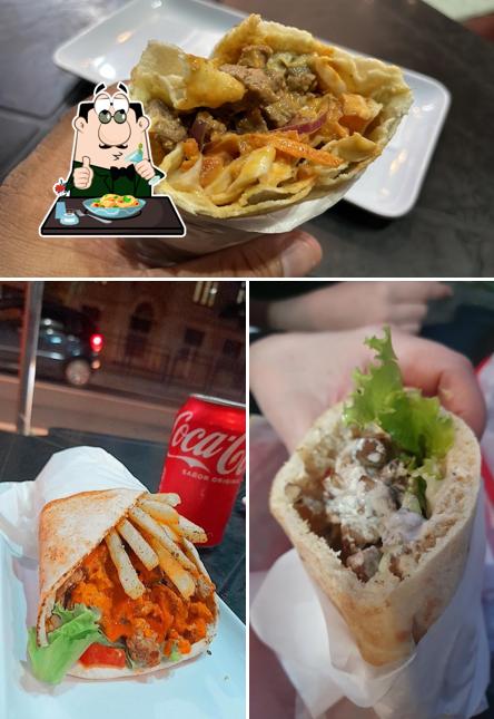 Platos en Sabra - Shawarma & Falafel