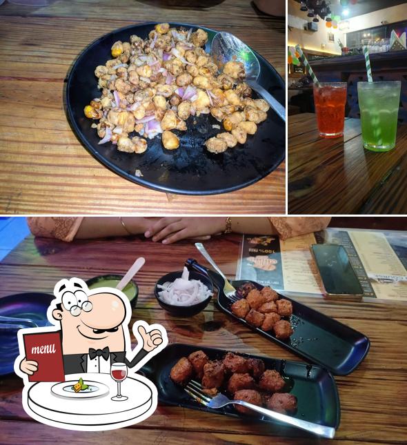 Food at The Chaap club
