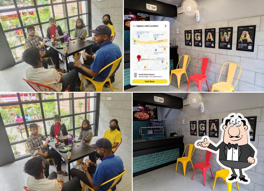 The interior of Ugawa Cafe Latur