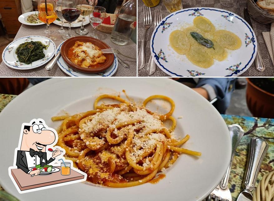 Cibo al Trattoria Le Tavernelle