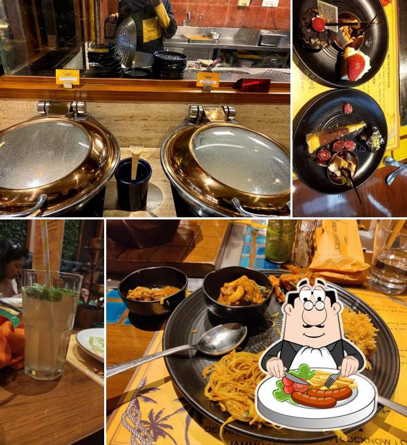 Food at Pirates of grill