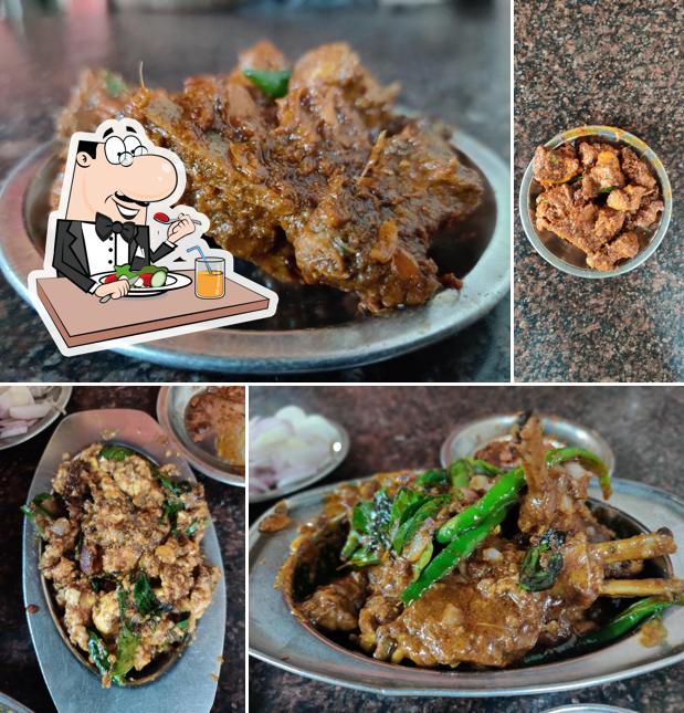 Food at Bismillah Hotel