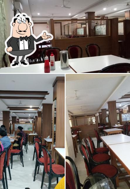 The interior of Indian Coffee House