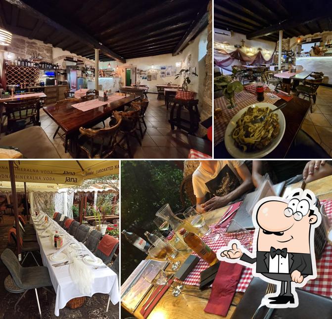 Gli interni di Konoba Dalmacija - Tavern