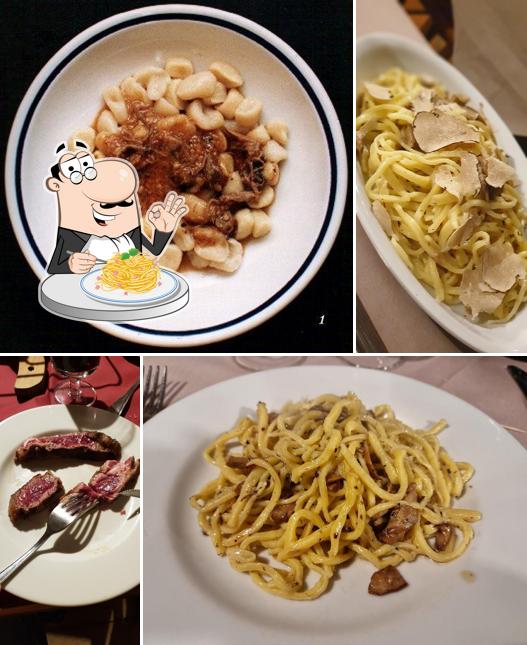 Spaghetti alla carbonara al La Grande Quercia
