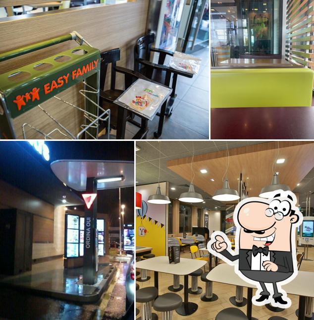 Gli interni di McDonald's Malnate