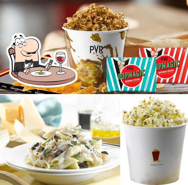 Food at PVR Luxe Café