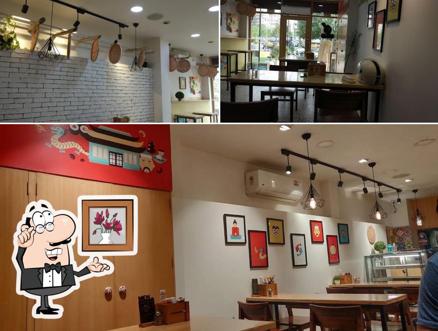 The interior of Pinki cosmetic centre