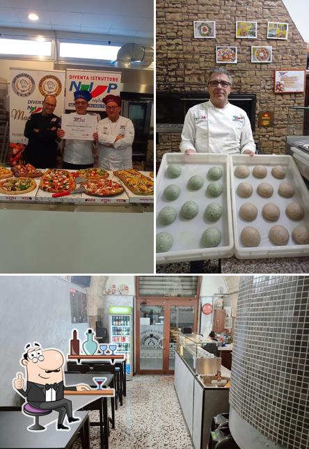 Gli interni di Pizza Time Di Vittorio Falcone