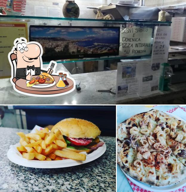 Scegli una pizza a Pizzeria Vesuvius