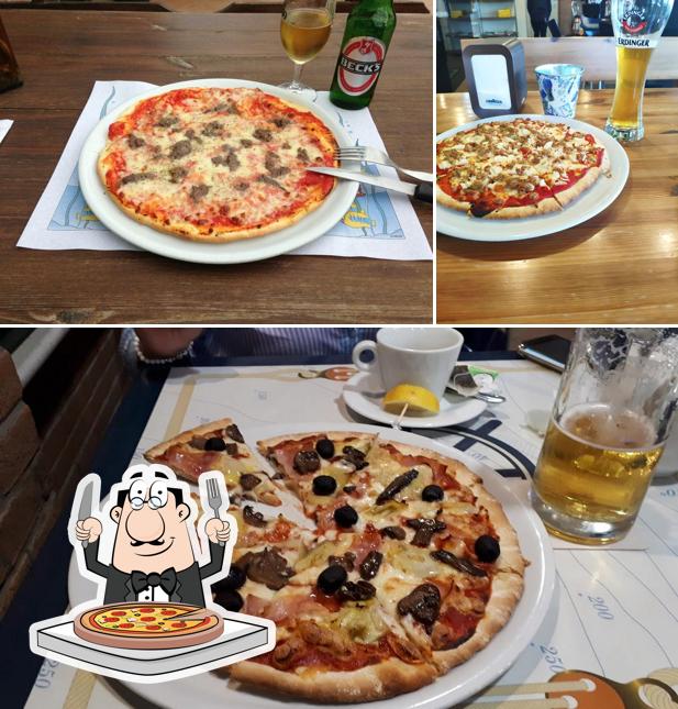 Scegli una pizza a Bar Della Vittoria