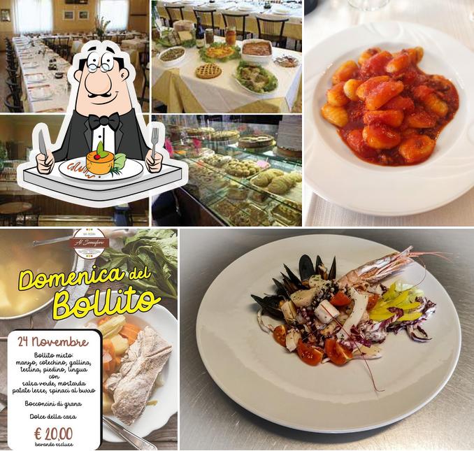 Platti al Bar Trattoria Al Semaforo
