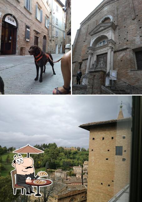 Gli esterni di UBIK Bistrot Urbino
