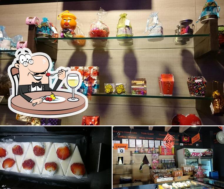 Food at Amma's Pastries