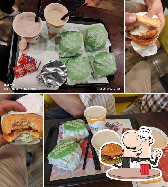Order a burger at Burger Buddz