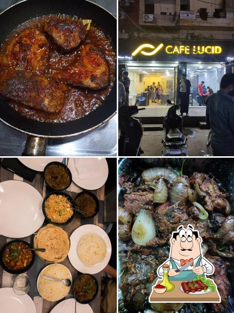 Get meat meals at Cafe Lucid