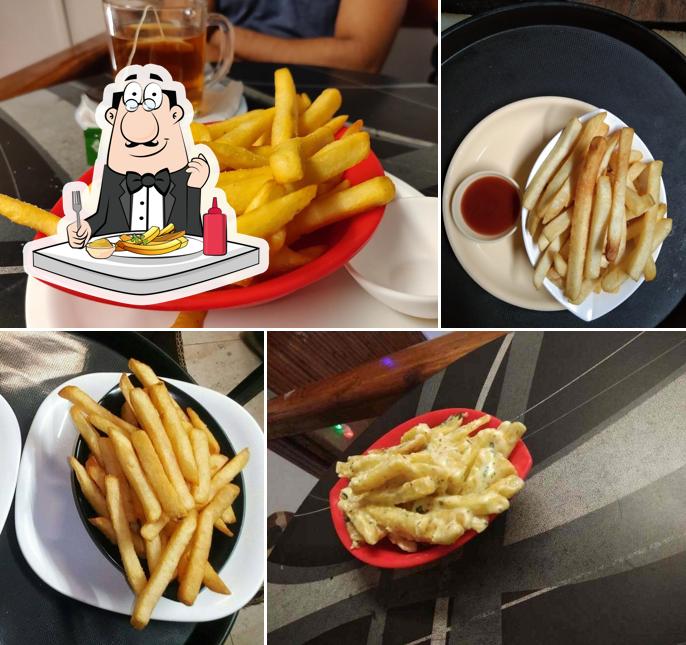 Try out fries at Coco And Basil, Italian Cafe
