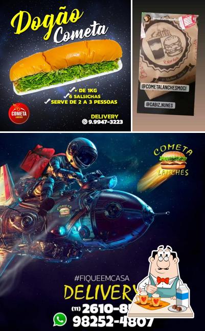 Desfrute de uma bebida no Cometa Lanches