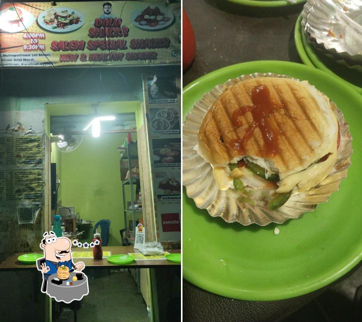 Food at Dolu Snacks