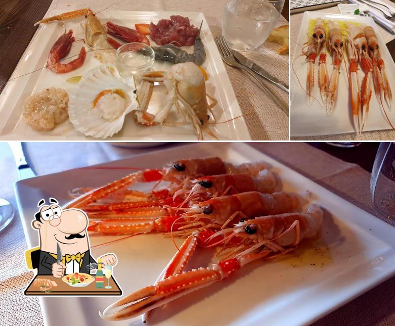 Scampi al Enoteca Scarpa