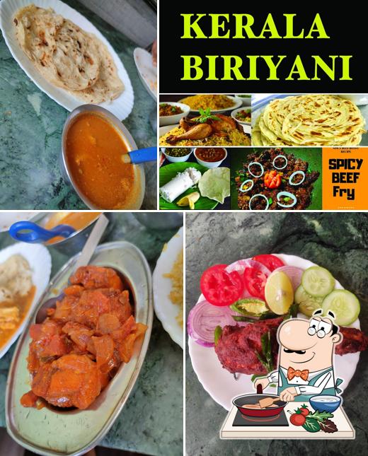 Chicken curry at Kerala Biriyani restaurant