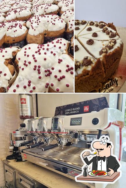 Questa è la foto che mostra la cibo e esterno di Pasticceria Caffetteria Lady