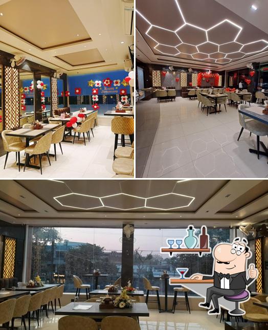 The interior of Red chillies resto