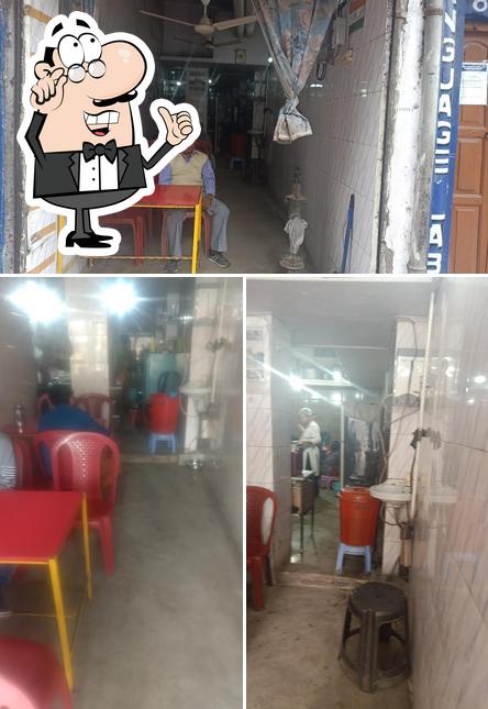 The interior of Tara Dhaba