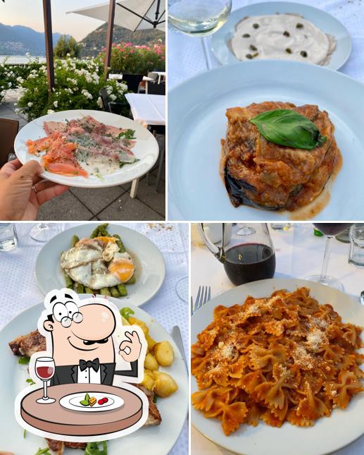 Cibo al Ristorante e Bar Canottieri Lario Como