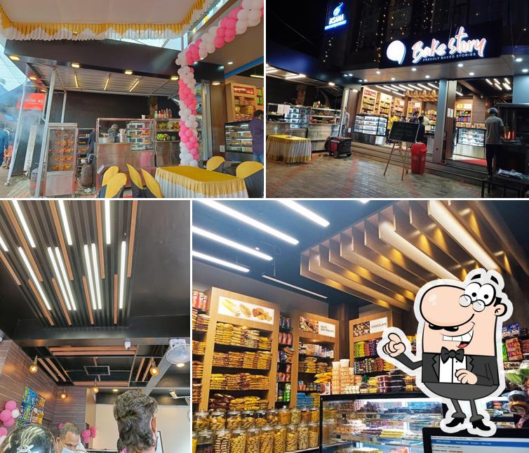 The interior of Bake story