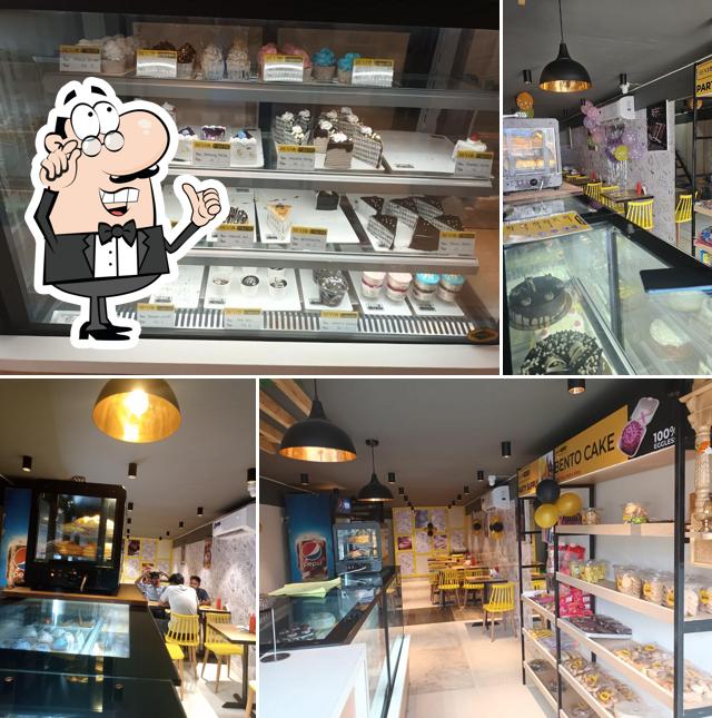 The interior of Bento Cakery