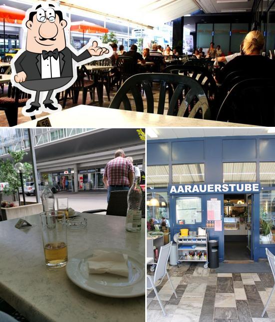 Gli interni di Restaurant Aarauerstube