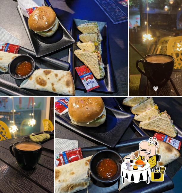 Food at Cafe Destinee