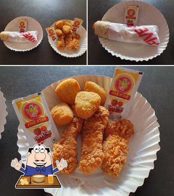 Food at Fivestar Chicken