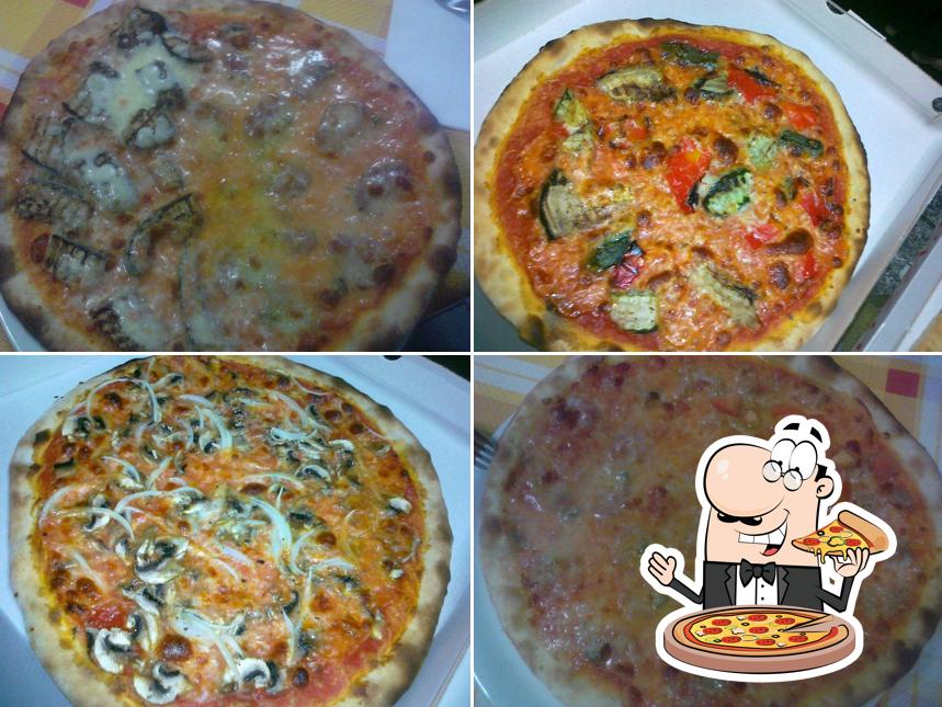Prenditi tra le svariate varianti di pizza