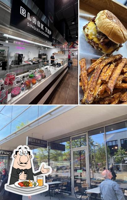 Dai un’occhiata alla immagine che mostra la cibo e esterno di Black Tap Singles & Doubles