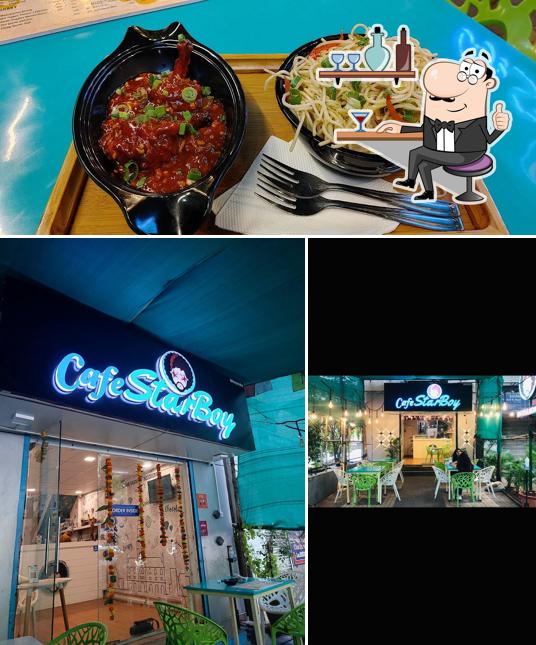 The interior of Cafe Starboy