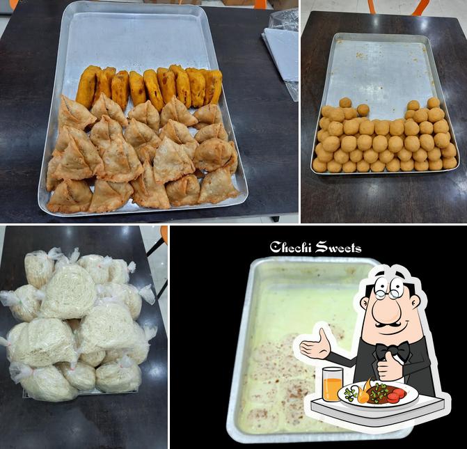 Food at Chechi Sweets / sweet shop / fastfood / catering