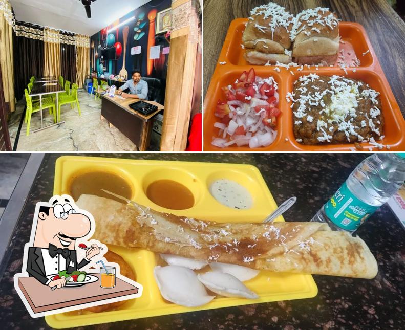 The image of food and interior at Doosa Plaza