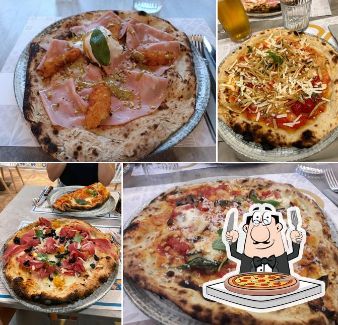 Choisissez des pizzas à Fiorillo