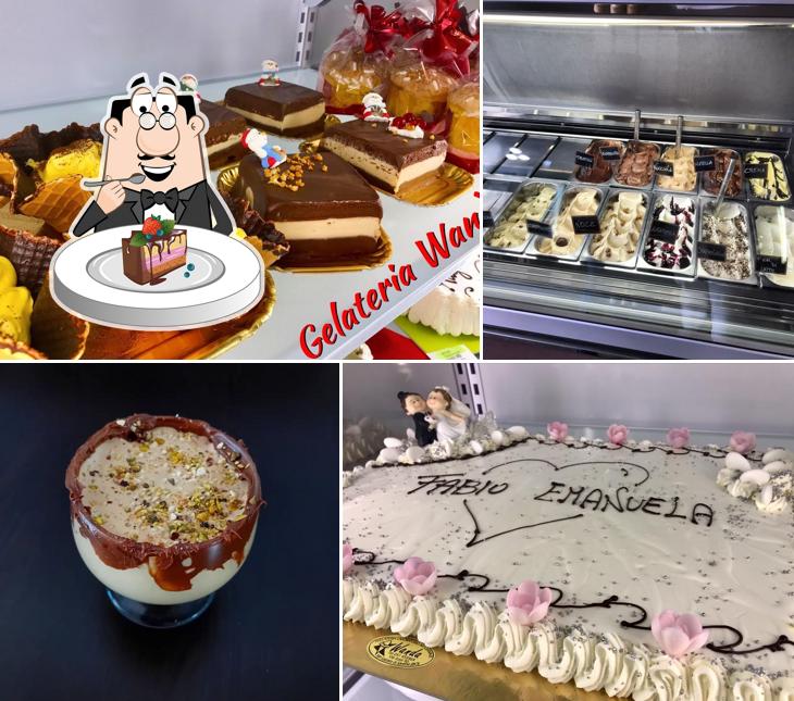 Torta al cioccolato al Gelateria Wanda