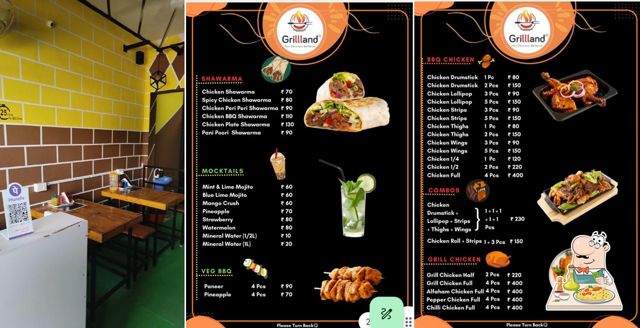 Food at Grillland hosur
