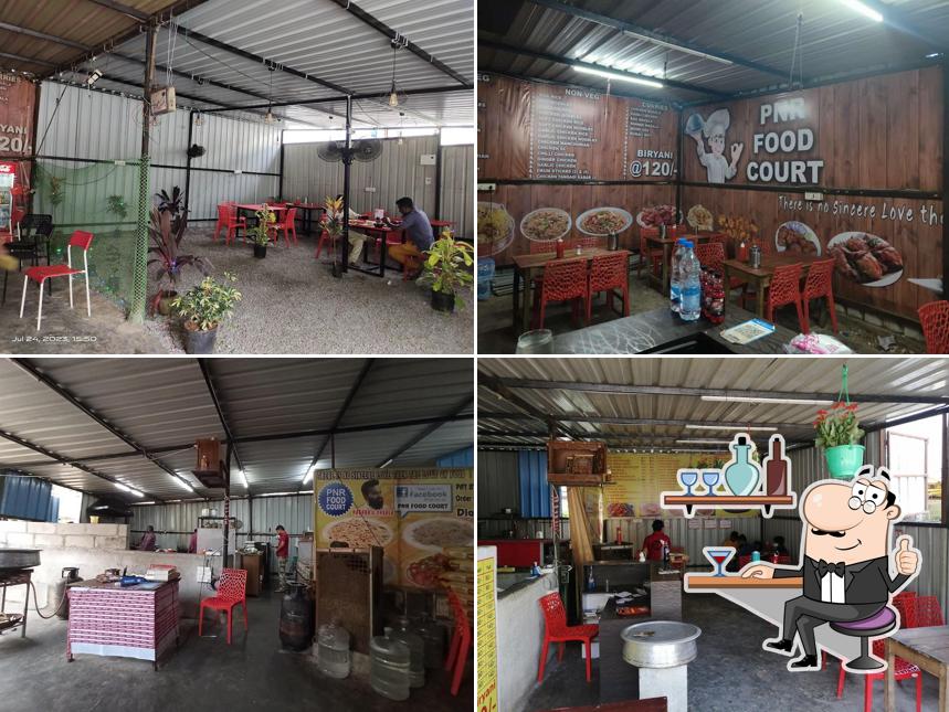 The interior of PNR Food Court