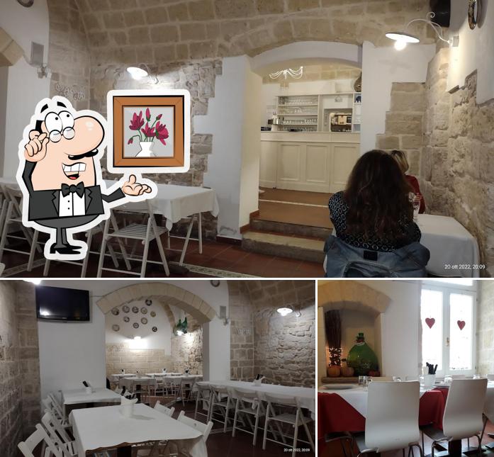 Gli interni di Pizzeria - Osteria BUCA NAVARRA - Trani