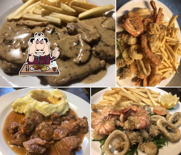 Prenditi i un pasto a base di carne a Pizzeria Osteria Verda