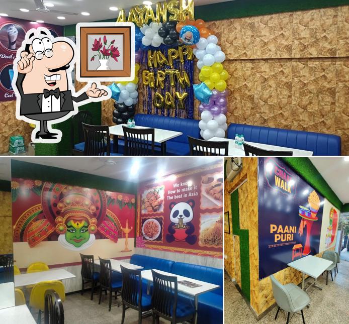 The interior of The Chaat Walk